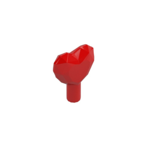 LEGO 15745 Rock Heart Jewel with Shaft (Red)