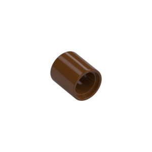 LEGO 18654 Technic Pin Connector Round 1L [Beam] (Reddish Brown)
