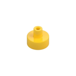 LEGO 20482 Tile Round 1 x 1 with Hollow Bar (Yellow)