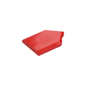 LEGO 22385 Tile Special 2 x 3 Pentagonal (Red)