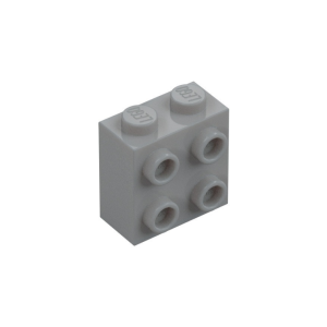 LEGO 22885 Brick Special 1 x 2 x 1 2/3 with 4 Studs on 1 Side (Light Bluish Gray)