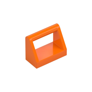LEGO 2432 Tile Special 1 x 2 with Handle (Orange)