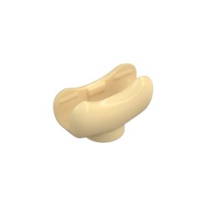 LEGO Food 25386 Hot Dog Bun (Tan)