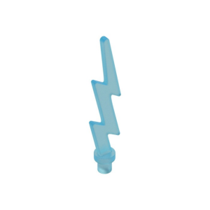LEGO 27256 Wave / Lightning Angular, Single (Transparent Light Blue)