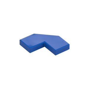 LEGO 27263 Tile Special 2 x 2 Corner with Cut Corner – Facet (Blue)