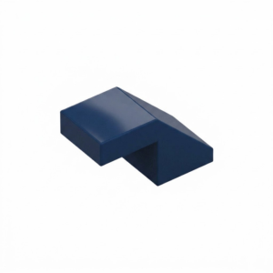 LEGO 28192 Slope 45° 2 x 1 with 2/3 Inverted Cutout and no stud (Dark Blue)