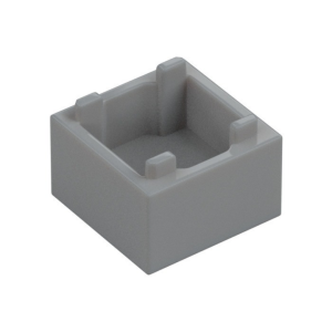 LEGO 2821 Container Box 2 x 2 x 1 Reinforced Bottom (Light Bluish Gray)