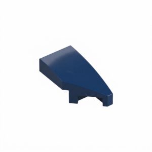 LEGO 29119 Slope Curved 2 x 1 with Stud Notch Right (Dark Blue)