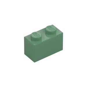 LEGO 3004 Brick 1 x 2 (Sand Green)