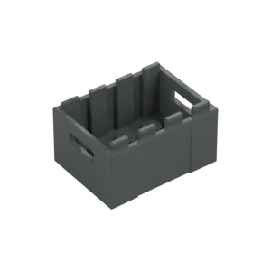 LEGO 30150 Box / Crate with Handholds 3 x 4 x 1 2/3 (Dark Bluish Gray)