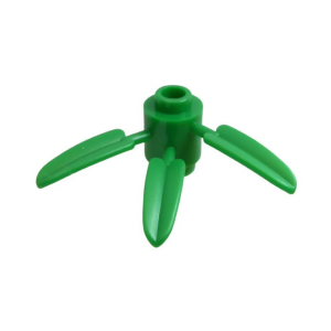 LEGO 30176 Plant Round 1 x 1 – 3 Bamboo Leaves (Green)