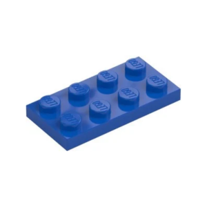 LEGO 3020 Plate 2 x 4 (Blue)