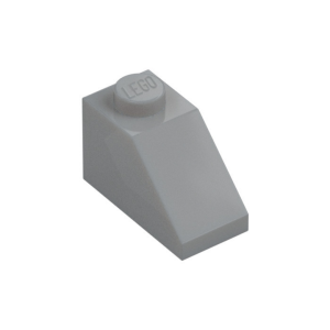 LEGO 3040 Slope 1 x 2 With Bottom Pin (45°) (Light Bluish Gray)
