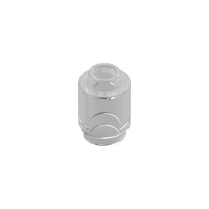 LEGO 3062b Brick Round 1 x 1 Open Stud (Transparent Clear)