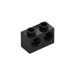LEGO 32000 Brick 1 x 2 with 2 Holes (Black)