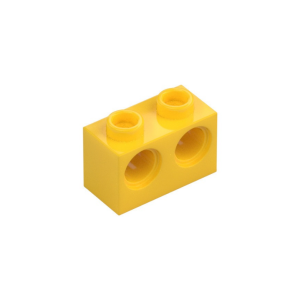LEGO 32000 Brick 1 x 2 with 2 Holes (Yellow)