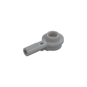 LEGO 32828 Plate Round 1 x 1 with Hollow Stud and Horizontal Bar 1L (Light Bluish Gray)
