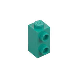 LEGO 32952 Brick Special 1 x 1 x 1 2/3 with Studs on 1 Side (Dark Turquoise)