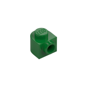 LEGO 3386 Plate 1 x 1 x 2/3 Half Round with Side Stud (Green)
