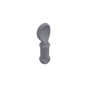 LEGO Equipment 34173 Cutlery – Spoon Rounded Bottom (Flat Silver)