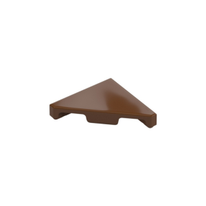 LEGO 35787 Tile 45° Cut 2 x 2 Triangle (Reddish Brown)
