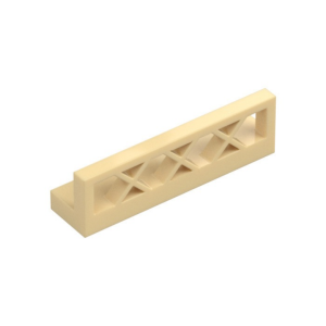 LEGO 3633 Fence Lattice 1 x 4 x 1 (Tan)