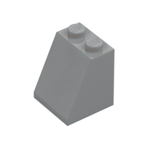 LEGO 3678b Brick Sloped 65° 2 x 2 x 2 with Bottom Tube (Light Bluish Gray)