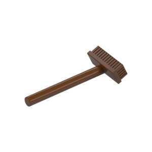 LEGO Equipment 3836 Brush / Push Broom (Reddish Brown)