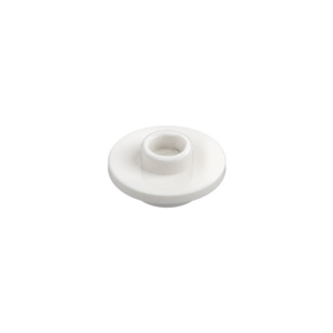LEGO Equipment 38799 Cup / Teacup Saucer with Recessed Stud on Top (White)