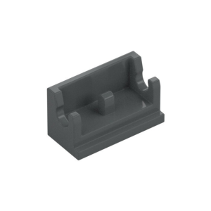 LEGO 3937 Hinge Brick 1 x 2 Base (Dark Bluish Gray)