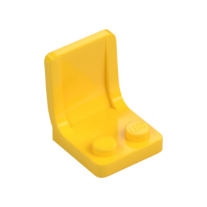 LEGO 4079 Seat / Chair 2 x 2 (Yellow)