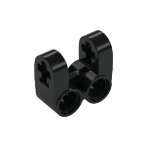 LEGO 41678 Technic Axle and Pin Connector Perpendicular Double Split (Black)