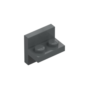 LEGO 41682 Bracket 2 x 2 with 1 x 2 Vertical Studs (Dark Bluish Gray)