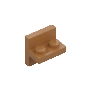 LEGO 41682 Bracket 2 x 2 with 1 x 2 Vertical Studs (Medium Nougat)