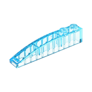 LEGO 42022 Brick Curved 6 x 1 (Transparent Light Blue)