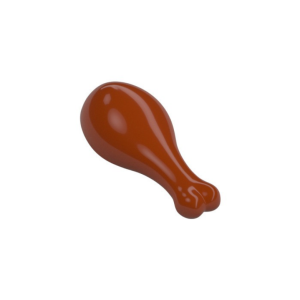 LEGO Food 42876 Turkey Drumstick (Dark Orange)