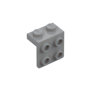 LEGO 44728 Bracket 1 x 2 – 2 x 2 (Light Bluish Gray)