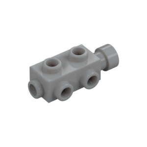 LEGO 4595 Brick Special 1 x 2 x 2/3 with Studs on Sides (Light Bluish Gray)