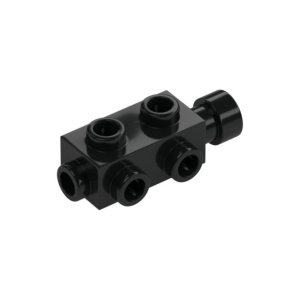 LEGO 4595 Brick Special 1 x 2 x 2/3 with Studs on Sides (Black)