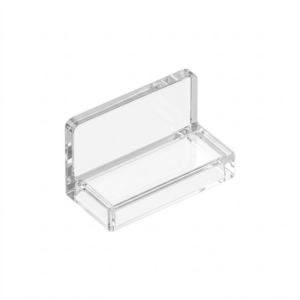 LEGO 4865a Panel 1 x 2 x 1 Square Corners (Transparent Clear)