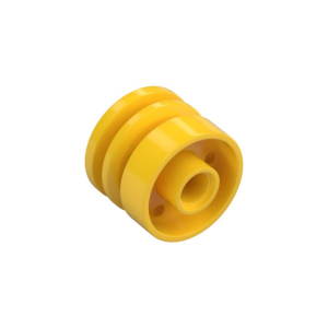 LEGO 55981 Wheel 18 x 14 with Pin Hole, Fake Bolts and Shallow Spokes (Yellow)