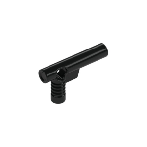 LEGO Weapon 60849 Gun with Side String Hole Simplified (Black)