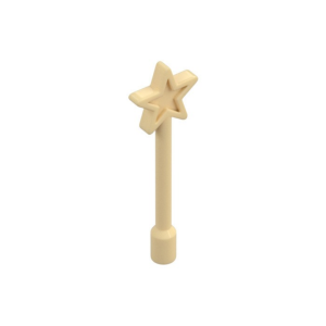 LEGO 6124 Equipment Magic Wand (Tan)