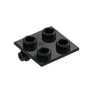 LEGO 6134 Hinge Brick 2 x 2 Top Plate Thin (Black)