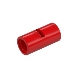 LEGO 62462 Technic Pin Connector Round [Slotted] (Red)