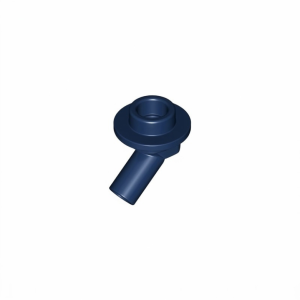 LEGO 65578 Bar Angled with 1 x 1 Round Plate (Dark Blue)
