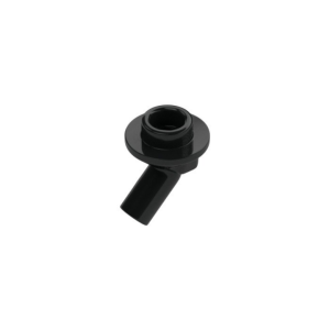 LEGO 65578 Bar Angled with 1 x 1 Round Plate (Black)