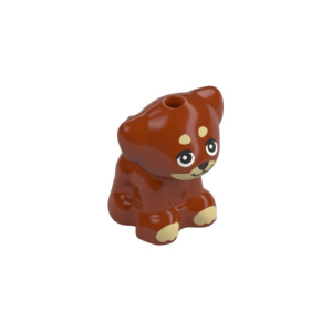 LEGO Animal 69901pr0039 Dog Pup (Dark Orange)