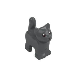 LEGO Animal 80686pr0002 Cat (Dark Bluish Gray)