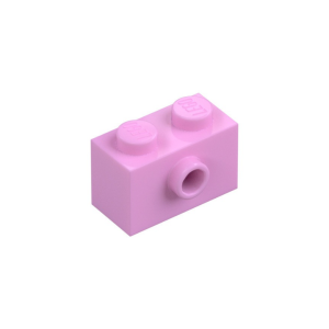 LEGO 86876 Brick Special 1 x 2 with 1 Center Stud on 1 Side Bottom Stud Holder (Bright Pink)